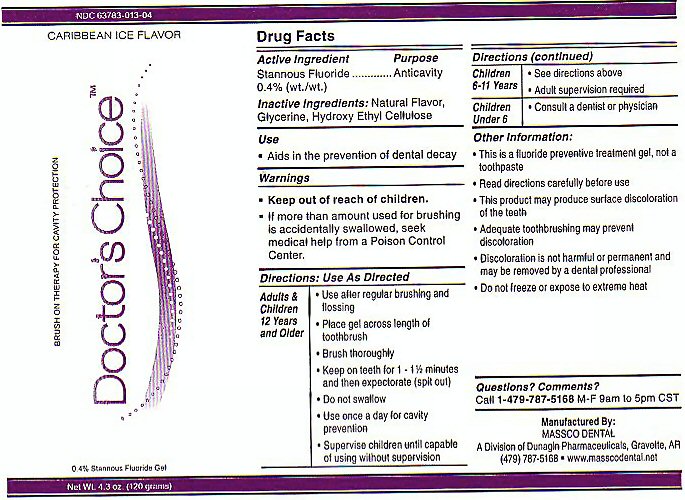 DOCTOR CHOICE CARRIBEAN LABEL