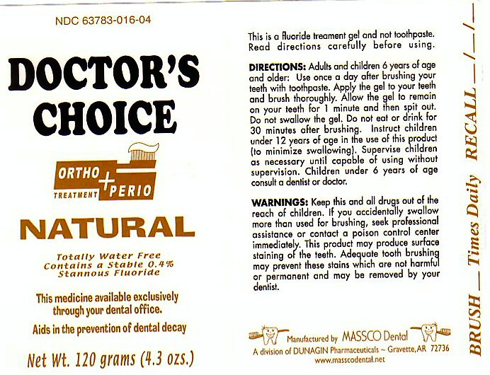 DOCTOR CHOICE NATURAL LABEL