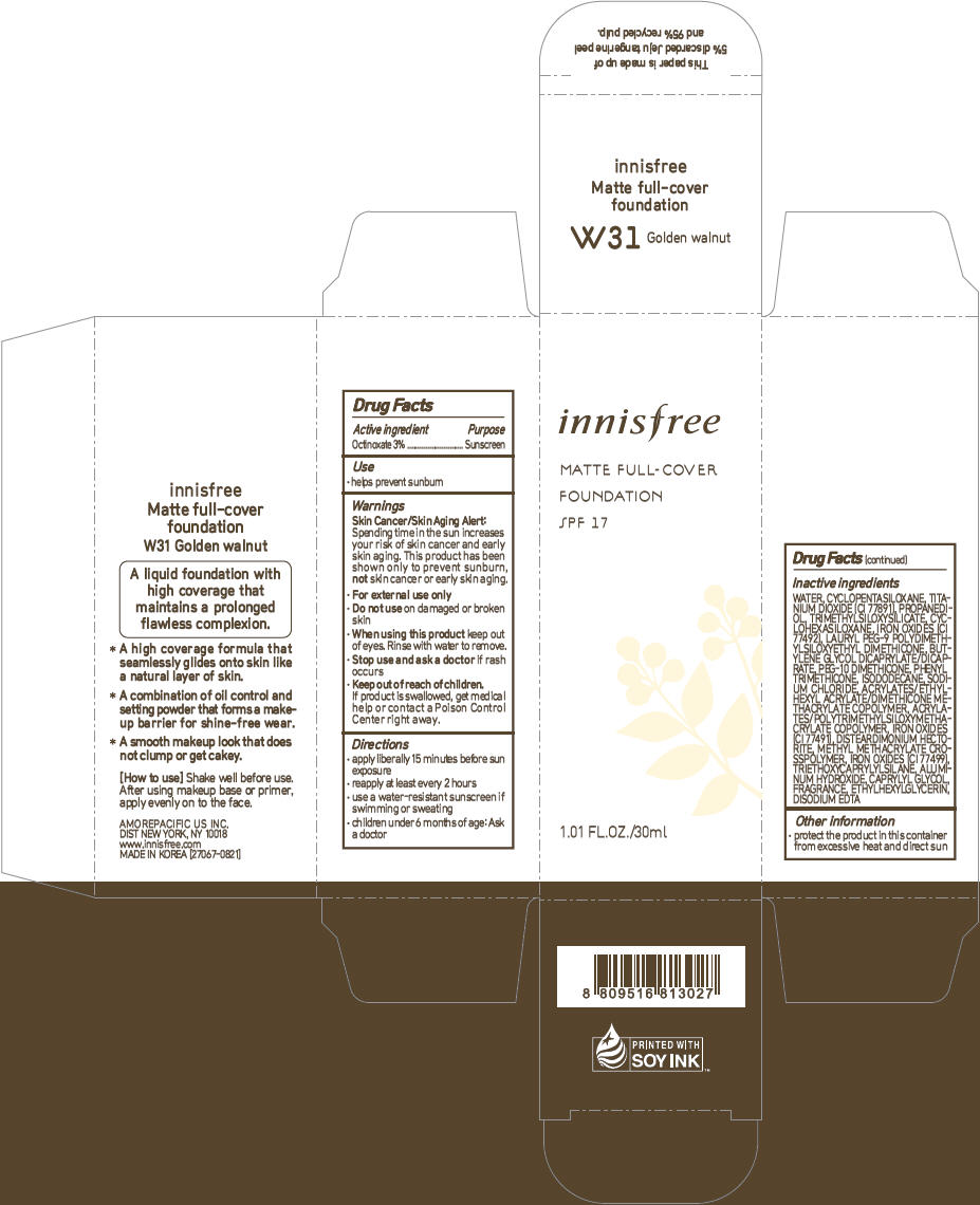 PRINCIPAL DISPLAY PANEL - 30 ml Container Carton - W31 Golden walnut
