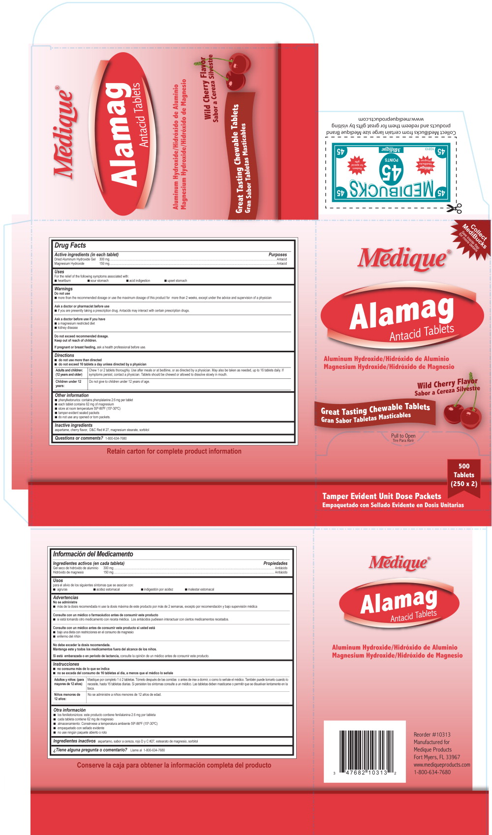 103R Medique Alamag Label
