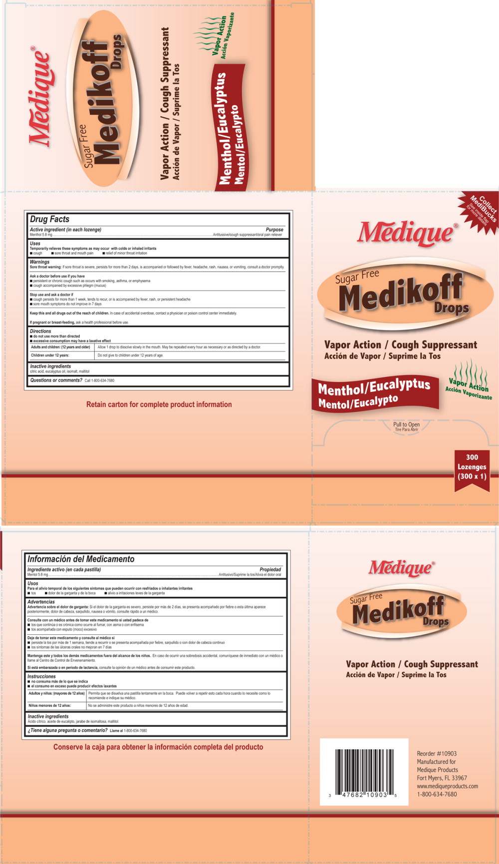 109R Medique SF Medikoff Label
