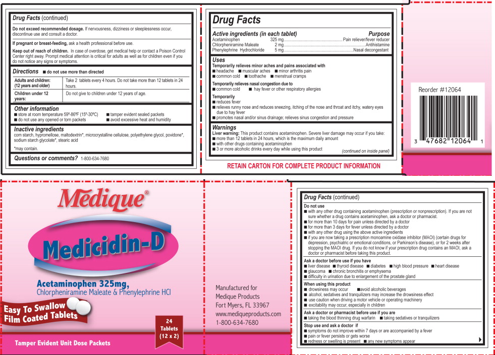 120R Medique Medicidin D Label
