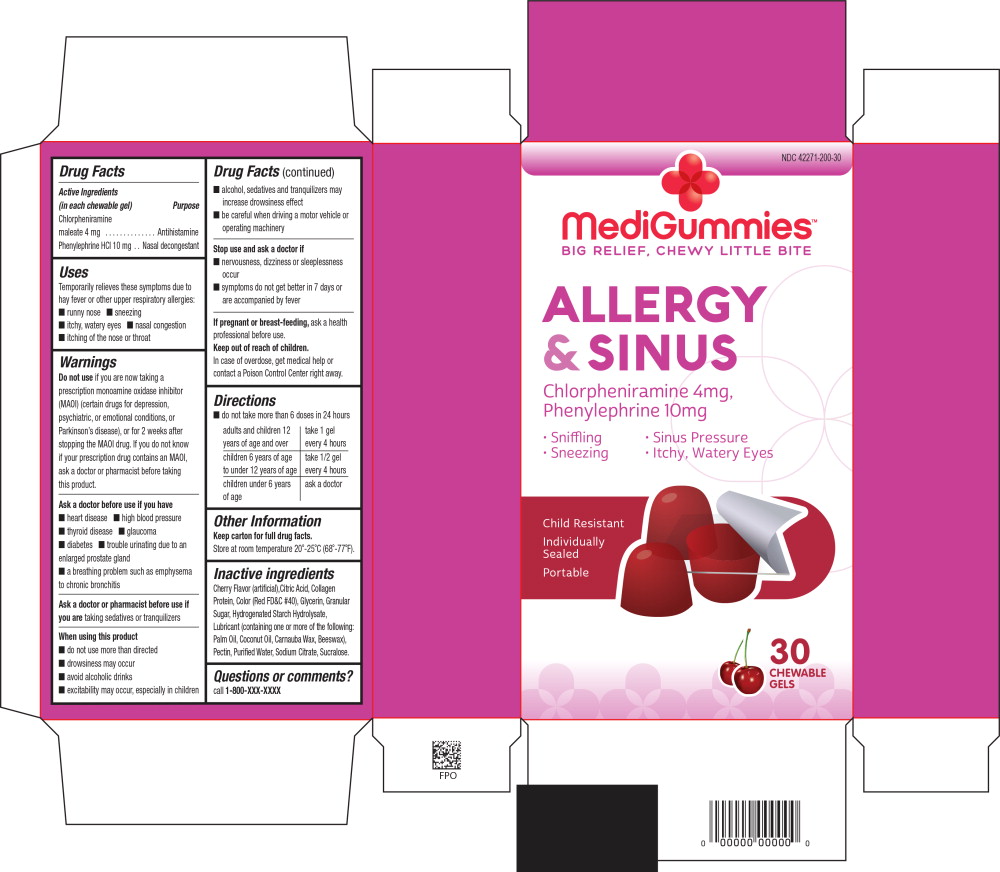 Principal Display Panel - Allergy and Sinus 30 Carton Label
