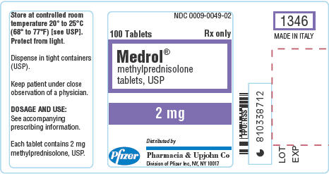 Principal Display Panel - 2-mg Tablet Label