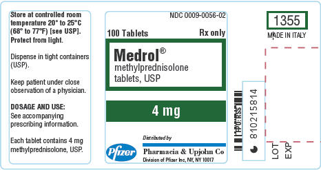 Principal Display Panel - 4-mg Tablet Label