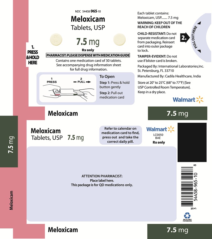 Meloxicam 7.5mg Adherence Package