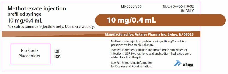 10 mg/0.4 mL label