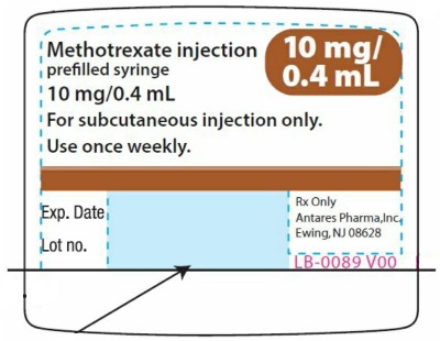 10 mg/0.4 mL syringe label