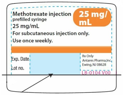 25 mg/mL syringe label