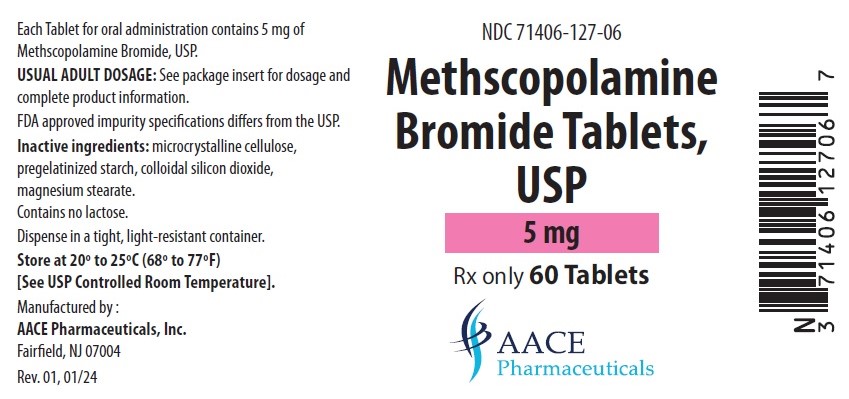 Methscopolamine 5 mg 60 counts