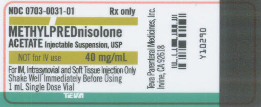 PRINCIPAL DISPLAY PANEL - 40 mg Vial Label