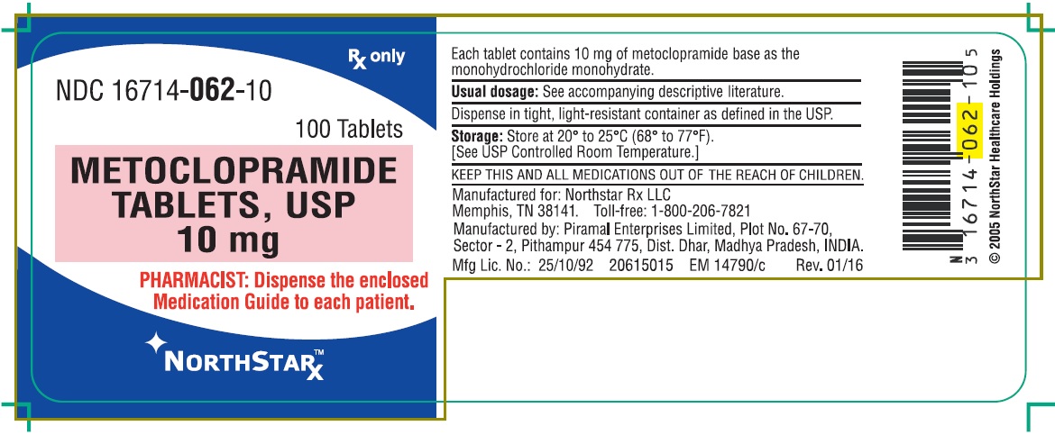 Principal Display Panel - Metoclopramide Tablets USP, 10 mg - 100 Pack