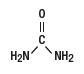 The following chemical structure for Urea is a diamide of carbonic acid. Each gram contains 410 mg of urea in a vehicle consisting of: ceteareth-25, ceteareth-6, cetyl alcohol, methylparaben, paraffin
