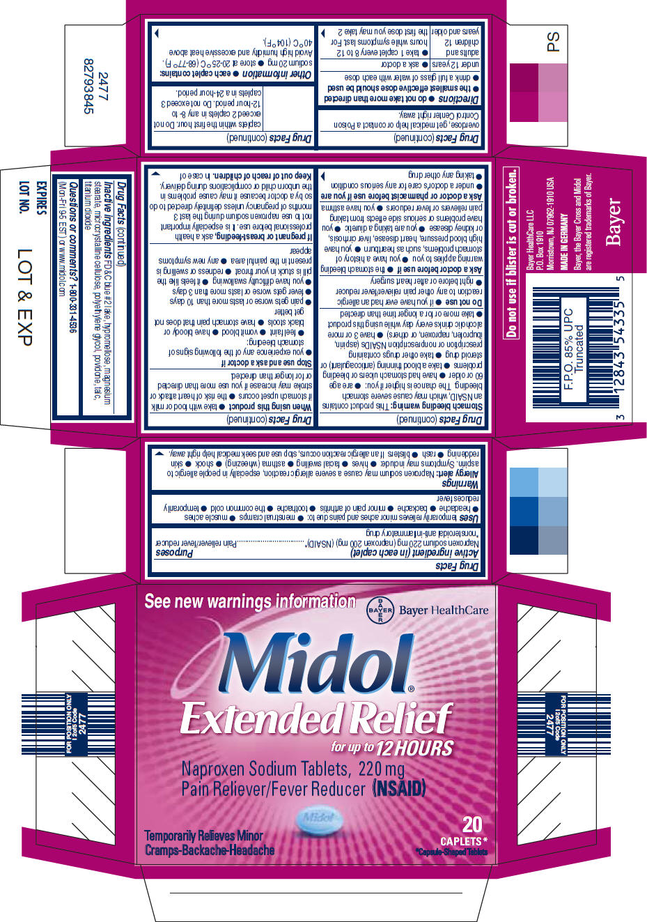 Principal Display Panel - 220 mg Carton