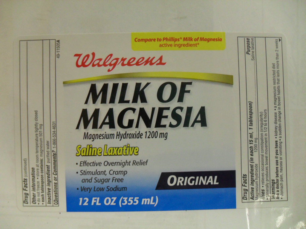 Magnesium hydroxide 1200 mg
