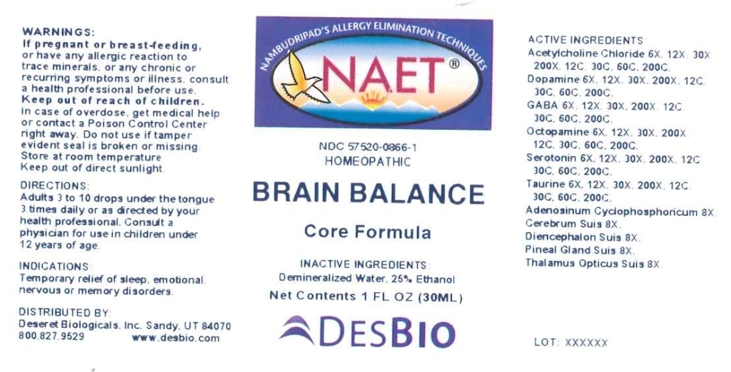 Brain Balance Core Formula