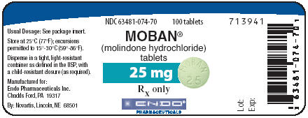 MOBAN 25 mg Tablet