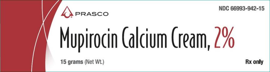 Mupirocin Calcium Cream Prasco 15g carton