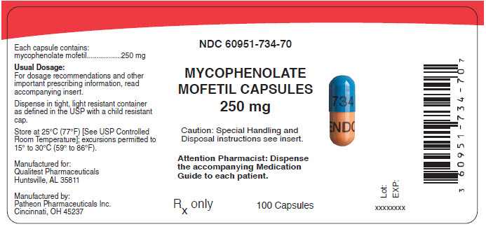 250 mg - 100 Capsules