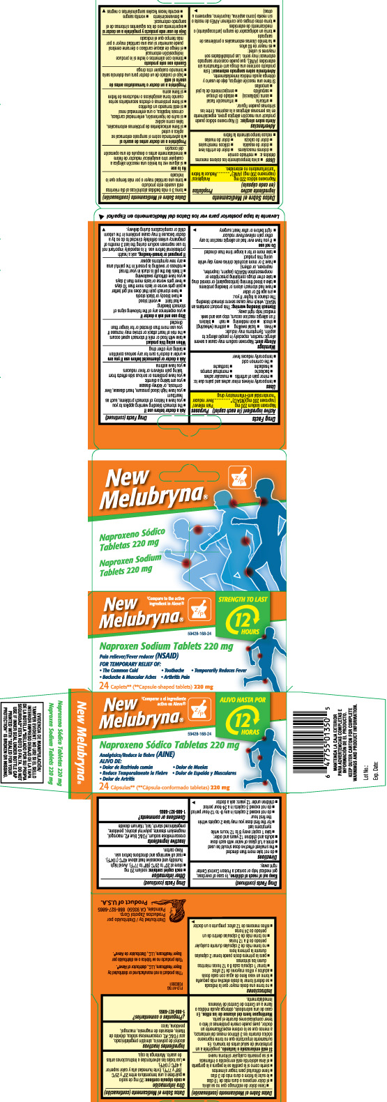 Naproxen Sodium 220 mg (naproxen 200 mg)(NSAID)* *nonsteroidal anti-inflammatory drug