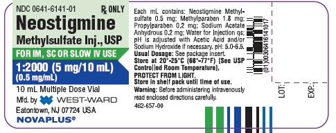 Neostigmine Methylsulfate Injection, USP 1:2000 (5 mg/10 mL) (0.5 mg/mL) 10 mL Multiple Dose Vial