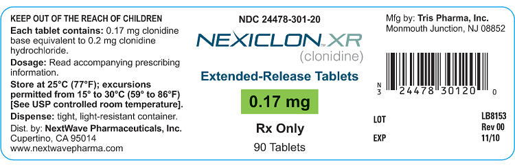 PRINCIPAL DISPLAY PANEL - 0.17 mg Bottle Label