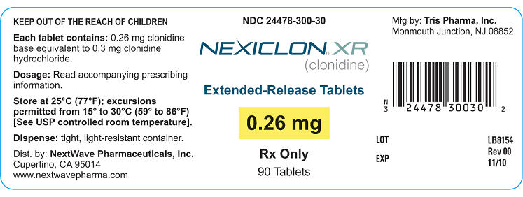 PRINCIPAL DISPLAY PANEL - 0.26 mg Bottle Label