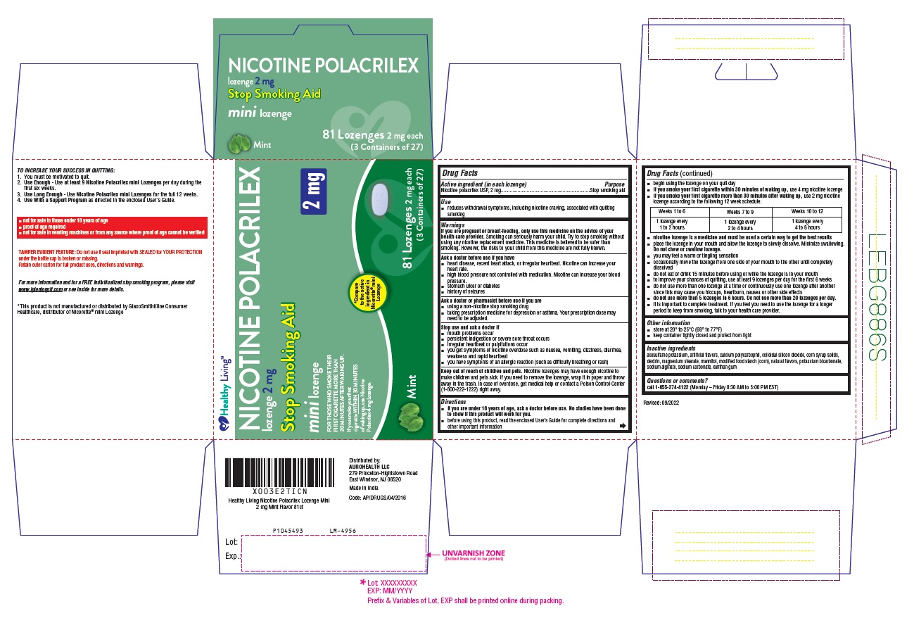 PACKAGE LABEL.PRINCIPAL DISPLAY PANEL - 2 mg (81 Lozenges, Container Carton Label)