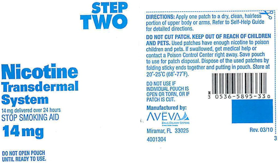 Principal Display Panel - Step 2 – 14 mg Pouch Label