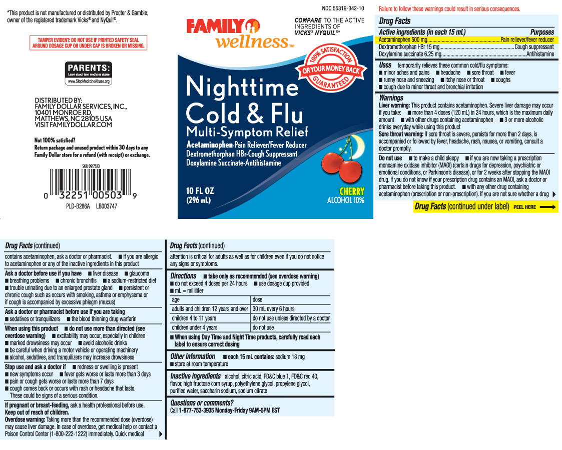 Acetaminophen 500 mg, Dextromethorphan HBr 15 mg, Doxylamine Succinate 6.25 mg
