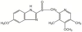 Chemical Structure-Omperazole