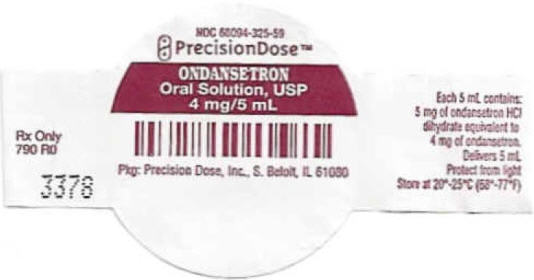 PRINCIPAL DISPLAY PANEL - 4 mg/5 mL Cup Label