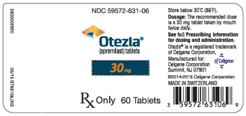 30 mg 60-count Bottle Label
