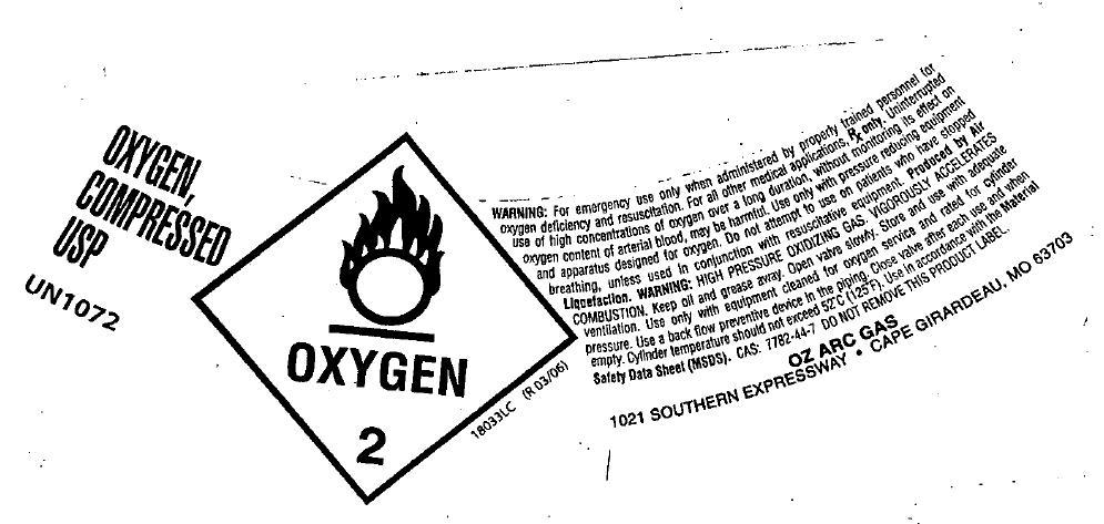 image of oxygen compressed 