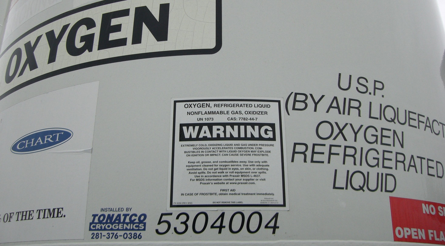 Oxygen Label