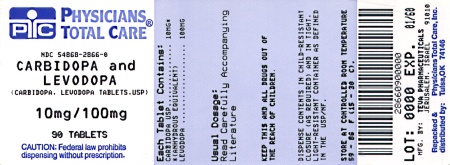 image of 10/100 mg package label