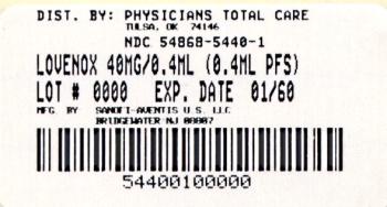 image of 40mg/0.4 mL label