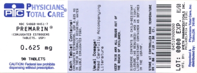 image of 0.625 mg package label