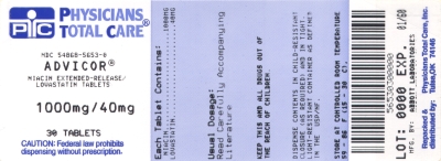 image of package label 1000mg/40mg