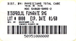 image of package label for 5mg, 100 tablets