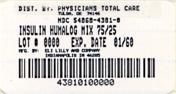 PACKAGE CARTON – HUMALOG Mix75/25 10 mL vial 1ct