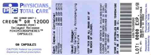 image of package label 12000_60 capsules