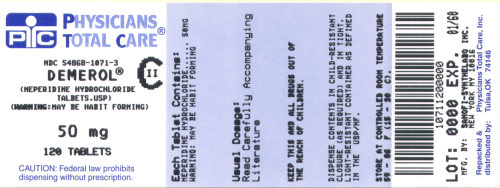 image of package label 50mg 120 count