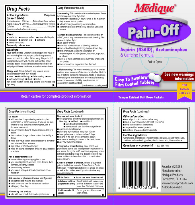 Principal Display Panel - 228R Medique Pain-Off Label
