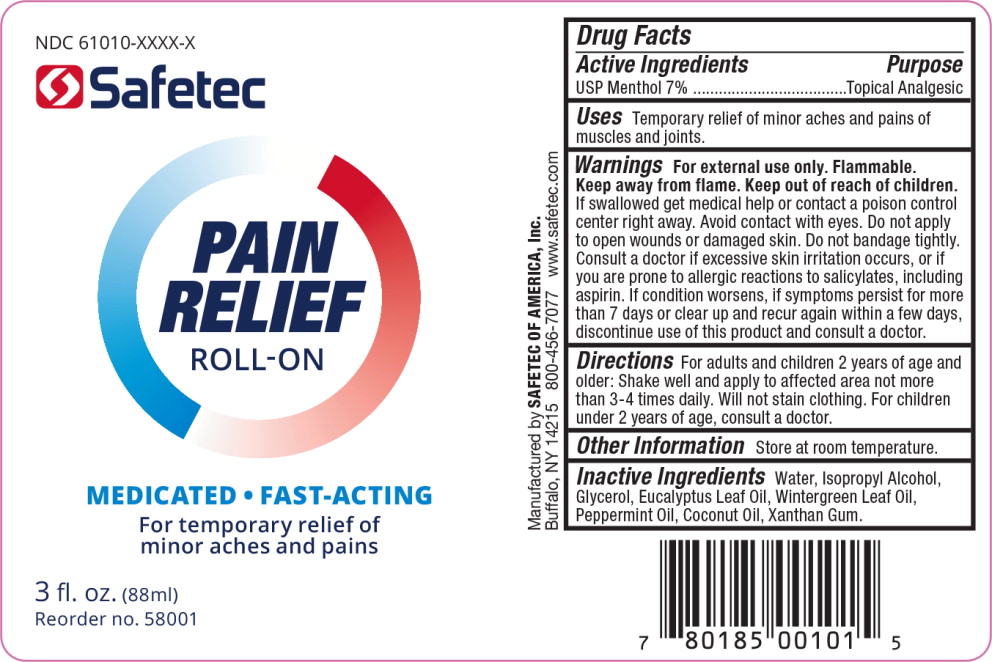 Principal Display Panel - Pain Relief Roll-On Bottle Label
