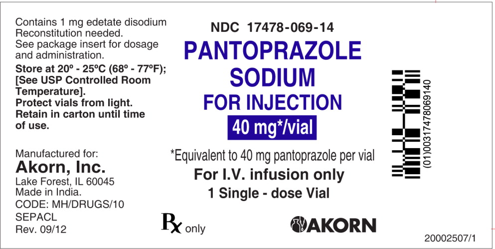 Principal Display Panel Text for Single Vial Container Label
