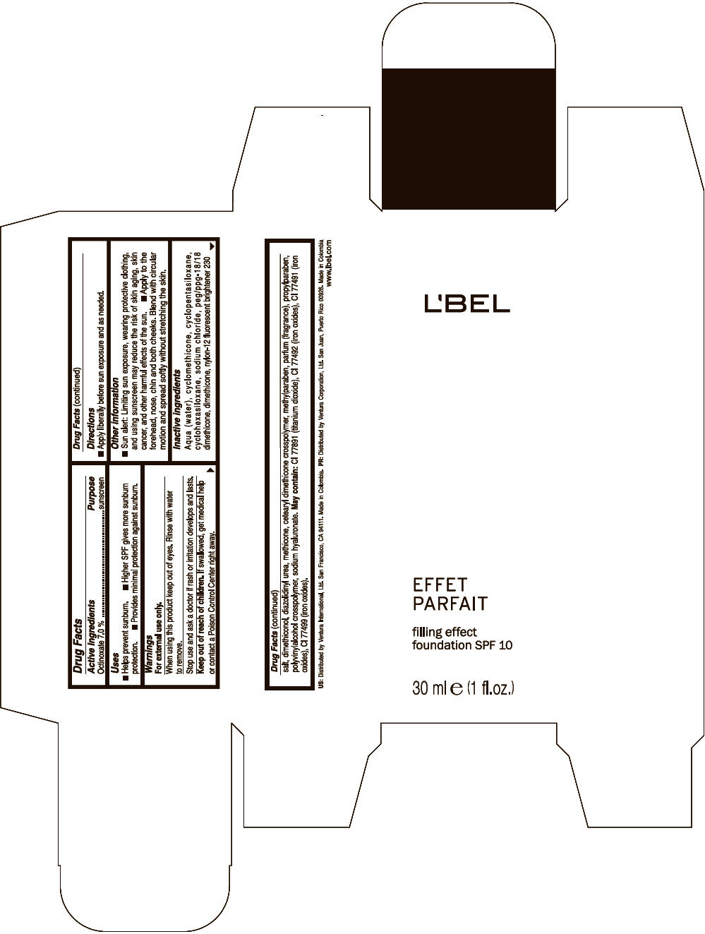 Principal Display Panel - 30 ml Bottle Box - CLAIRE 1