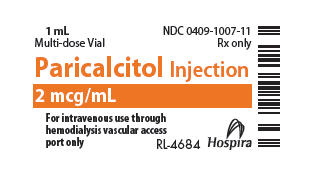 PRINCIPAL DISPLAY PANEL - 2 mcg/mL Vial Label