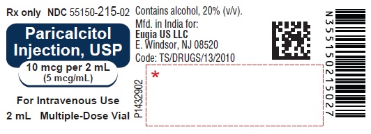 PACKAGE LABEL-PRINCIPAL DISPLAY PANEL - 10 mcg per 2 mL (5 mcg / mL) [Multi Dose Vial] - Container Label