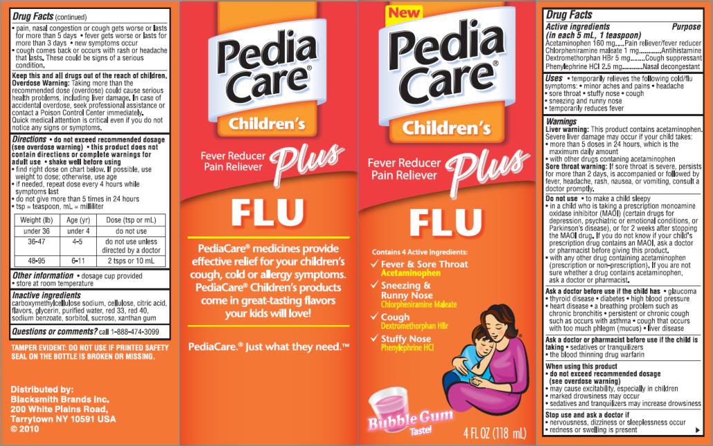 PRINCIPAL DISPLAY PANEL
PediaCare Childrens Plus Flu